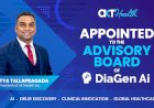AKT Health President Aditya Tallapragada Appointed to Advisory Board of DiaGen AI,